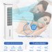 Ventilador de Torre ABS e PP HOMCOM Branco