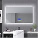 Espelho de banheiro LED redondo 120x4 Transparente
