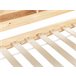 Beliani Cama com estrado Pinho EDERN 105x204 Castanho