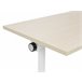 Beliani Secretária dobrável CAVI 180x60 Madeira Clara