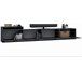 Compacto de TV STONE branca e cinza 280cm Branco