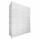 Armário Cubo Personalizável Caixa Premium 20 Cubos/Portas Branco
