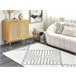 Beliani Pelos curtos ERAY 140x200 Branco