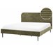 Beliani Cama Bombazine FLAYAT 193x215 Verde