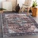 ANDRE 1826 Tapete Ornamento vintage antiderrapante 80x150 Multicor