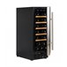 Cave de Vinho 20 garrafas Vinobox 20 Design I SLIM Livre ou Encastre Monotemperatura Preto / Cinza