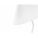 Beliani Candeeiro de mesa ALWERO Branco