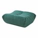 Banco de pés Kodsø microfibra Verde
