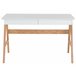 Beliani Conjunto de escritório ESCALANTE/SHESLAY Branco
