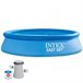 Piscina insuflável INTEX Easy Set com sistema de filtragem Azul