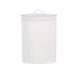 Beliani Cesto de roupa MATARA Branco