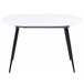 Beliani Mesa de jantar STAVERTON Branco