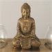 Castiçal dourado BUDA JARVEN 30x16 cm Dourado
