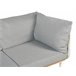 Beliani Conjunto lounge SENISE Cinza