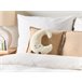 Beliani Almofada decorativa MOONLIGHTER Branco/ Bege