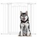 Barrera de Segurança para Cães Aço e PA PawHut Branco