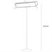 IRA INOX WIFI SINED WARM lâmpada de aquecimento exterior 2000 com kit completo de postes Cinza