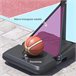 Tabela de Basquetebol Aço, Plástico e PE SPORTNOW Preto