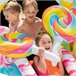 Centro de jogos insuflável INTEX candy zone - 295x191x130 cm Multicor