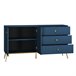 Aparador de 2 portas e 3 gavetas Thalia 160 Azul