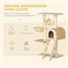 Árvore Arranhador para Gatos Bege