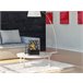 Lareira de mesa a etanol com design em aço esmaltado Preto
