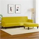 2 pcs conjunto de sofá - Sofás moduláveis Amarelo