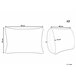 Beliani Almofada de jardim CANNETO 40x60 Bege