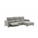 Chaise longue relax elétrica LEANIS Bege
