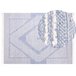 Beliani Pelos curtos ANSAR 160x230 Branco/ Bege