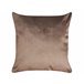Beliani Almofada decorativa POPPY Castanho