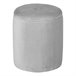 Puff redondo STYLE 40x35cm cor cinza  Cinza
