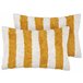 Beliani Almofada decorativa HELIANTHUS Branco