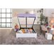 Cama CUORE 135/140x190 cm cor branco Branco