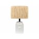 Beliani Candeeiro de cabeceira JUBONES Natural/ Branco