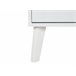 Beliani Mesa de TV PARTON 140 Branco/ Bege