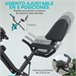 Bicicleta Estática Aço, ABS SPORTNOW Verde