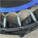 Trampolim Fitness Aço, PP e Tecido Oxford HOMCOM Azul