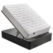 Colchão PEGASUS 8K BULTEX de material celular + sommier grátis Pikolin color wengué 