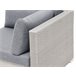 Beliani Conjunto lounge SANO Cinza Claro