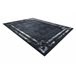 ANDRE 1486 Tapete Quadro vintage antiderrapante 80x150 Preto