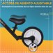 Bicicleta de Equilibrio PP, Metal HOMCOM Preto