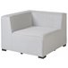 Beliani Conjunto lounge AREZZO Cinza Claro