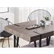 Beliani Mesa de jantar ADENA 90x180 Carvalho