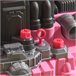 Motor de Caminhão para Crianças ABS,PP HOMCOM Rosa