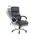Beliani Cadeira executiva KING Preto