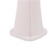 Starmatrix RIO 22 litro H 226 cm polietileno curvo chuveiro solar com lavagem de pés, Branco Branco