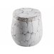 Beliani Conjunto de accesorios de baño CALLELA Branco/ Bege