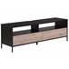 Beliani Mesa de TV SYDNEY 150 Preto