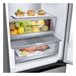 Combinado LG GBV5150DPY 344 litros no frost Inoxidavel